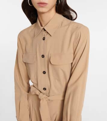 Madre silk playsuit | Max Mara