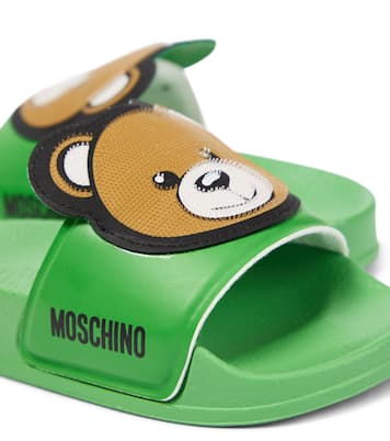 Logo rubber slides | Moschino Kids