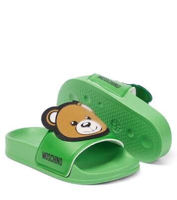 Logo rubber slides | Moschino Kids