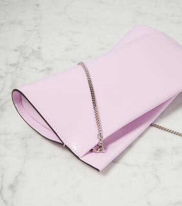 Loubitwist Small patent leather clutch | Christian Louboutin