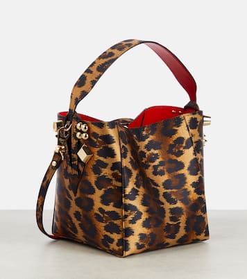 Secchiello Cabachic Mini in raso | Christian Louboutin