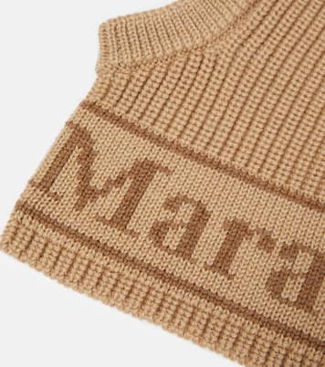 Gong logo wool ski mask | Max Mara