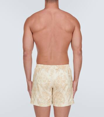 Printed swim shorts | Commas