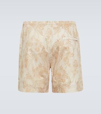Printed swim shorts | Commas