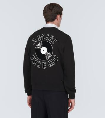 Printed cotton jersey sweatshirt | Amiri