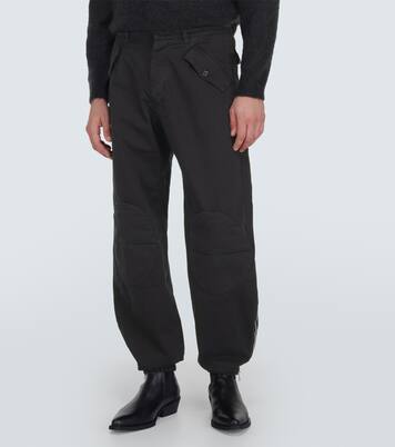 Knee-pads cotton pants  | Winnie New York
