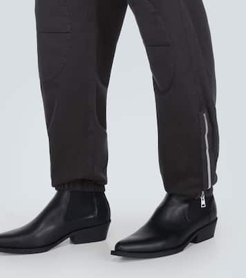 Knee-pads cotton pants  | Winnie New York