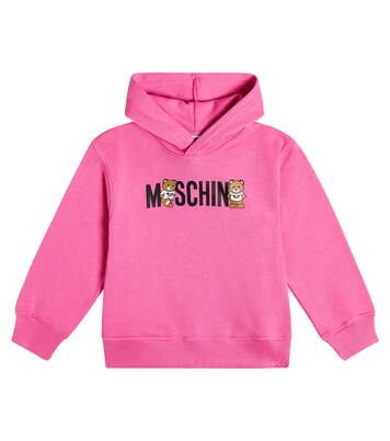 Sweat-shirt à capuche Teddy Bear en coton | Moschino Kids