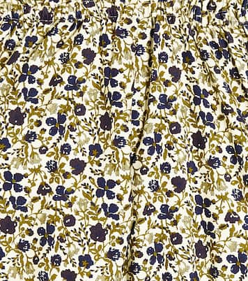 Baby Papaye floral cotton overalls | Bonpoint