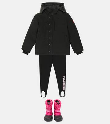 Piumino Logan con cappuccio | Canada Goose Kids