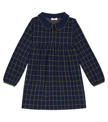 Marin checked cotton dress | La Coqueta
