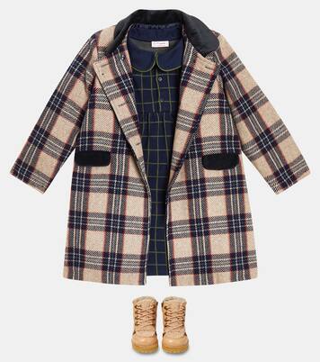 Marin checked cotton dress | La Coqueta