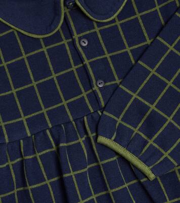 Marin checked cotton dress | La Coqueta