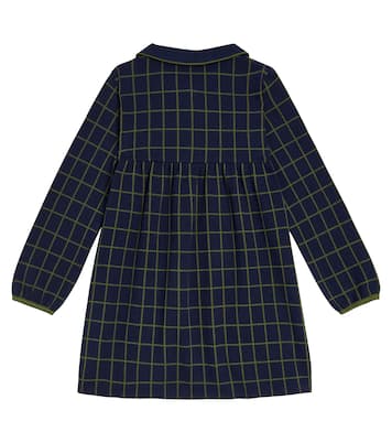 Marin checked cotton dress | La Coqueta