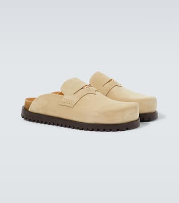 Mules Medusa in suede | Versace