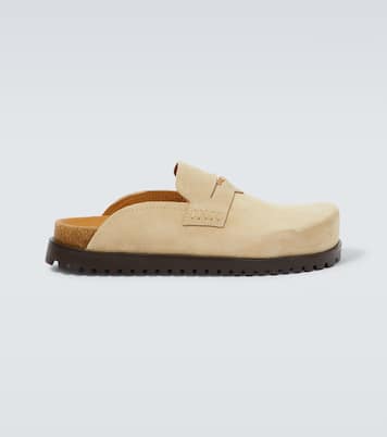 Mules Medusa in suede | Versace