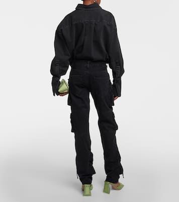 Low-rise straight cargo jeans | The Attico