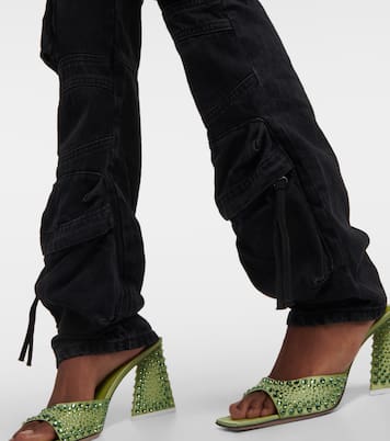 Low-rise straight cargo jeans | The Attico