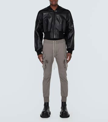 Mastodon cotton jersey cargo pants | Rick Owens