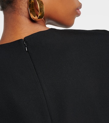 Top aus Crêpe mit Satin | Toteme