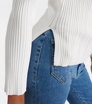 Off-Shoulder-Top Yesenia aus Rippstrick | Veronica Beard