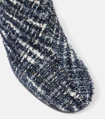 Ankle Boots 45 aus Bouclé | Gianvito Rossi