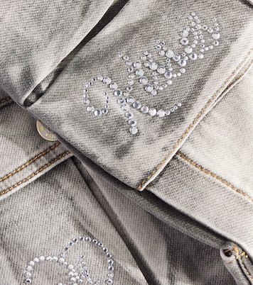 Jupe cargo Mini Gonna en jean | Monnalisa