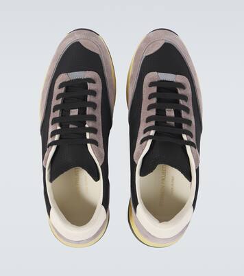 Track Classic suede-trimmed sneakers | Common Projects