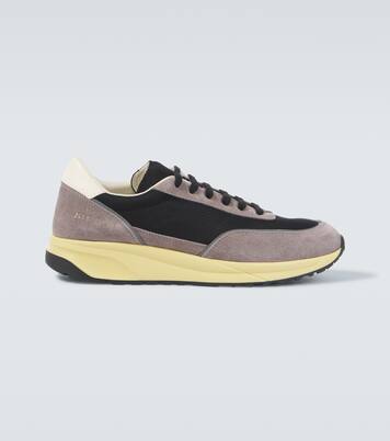 Track Classic suede-trimmed sneakers | Common Projects