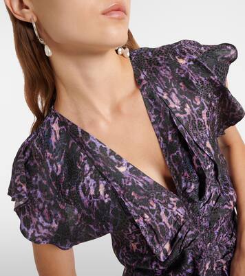 Bedrucktes Midikleid Lyndsay | Isabel Marant