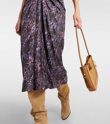 Bedrucktes Midikleid Lyndsay | Isabel Marant
