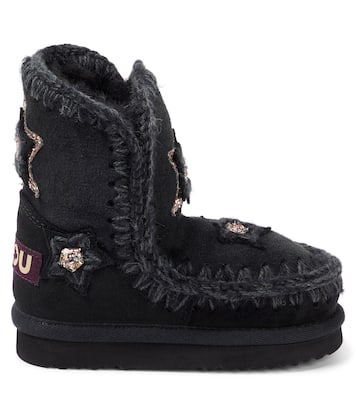 Embellished suede boots | Mou Kids