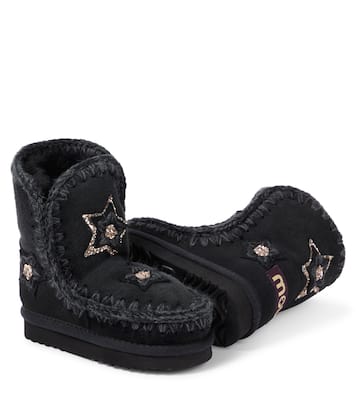 Embellished suede boots | Mou Kids