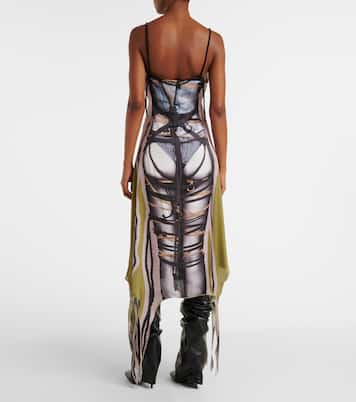 Bedrucktes Midikleid Bondage | Y/Project