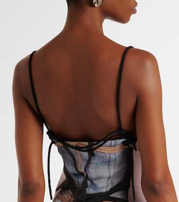 Bedrucktes Midikleid Bondage | Y/Project