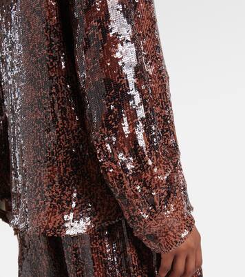 Hemd mit Pailletten | Dries Van Noten