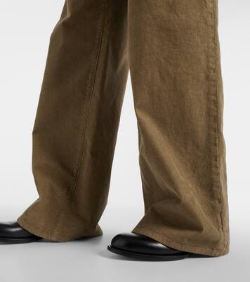 Eglitta cotton corduroy wide-leg pants | The Row