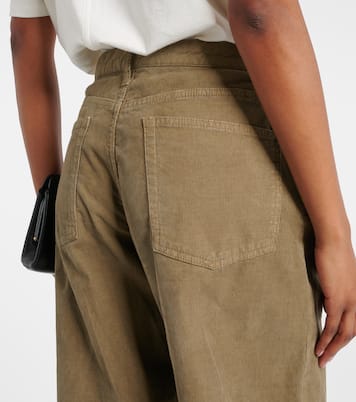 Eglitta cotton corduroy wide-leg pants | The Row