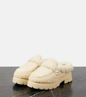 Mules Shea in shearling | Jimmy Choo