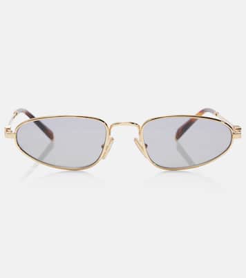 Ovale Sonnenbrille | Miu Miu