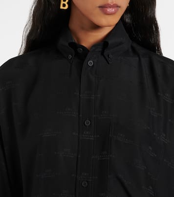 Hemd aus Seide | Balenciaga