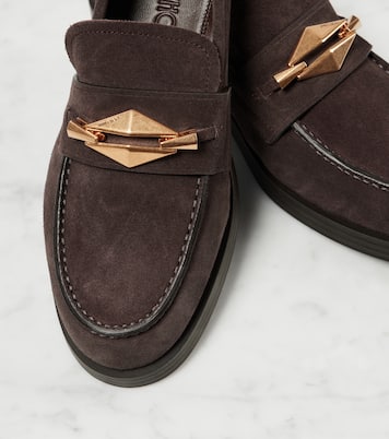 Loafers Maddie aus Veloursleder | Jimmy Choo