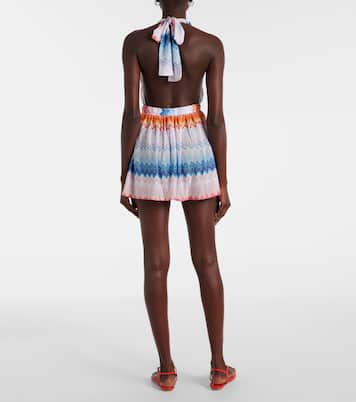 Zigzag halterneck romper | Missoni