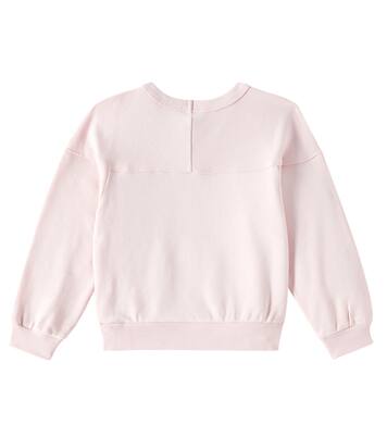 Logo printed cotton sweatshirt | Gucci Kids