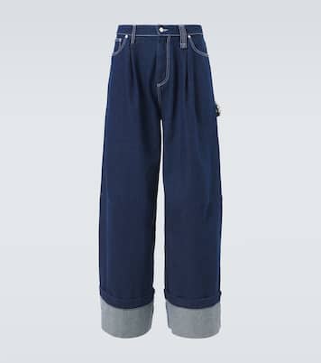 Jeans anchos adornados | Simone Rocha