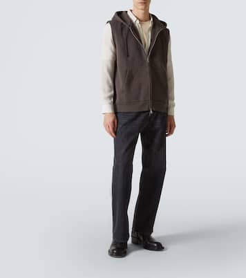 Gilet Motor in cotone con zip | Our Legacy