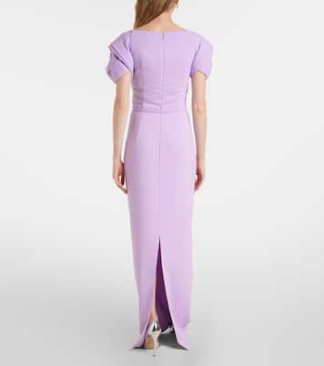 Rosette gown | Oscar de la Renta