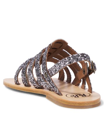 Glitter gladiator sandals | PèPè