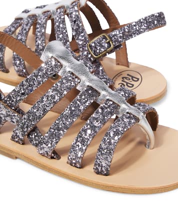 Glitter gladiator sandals | PèPè