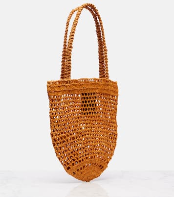 Summer Banana Small raffia shopper | Chloé